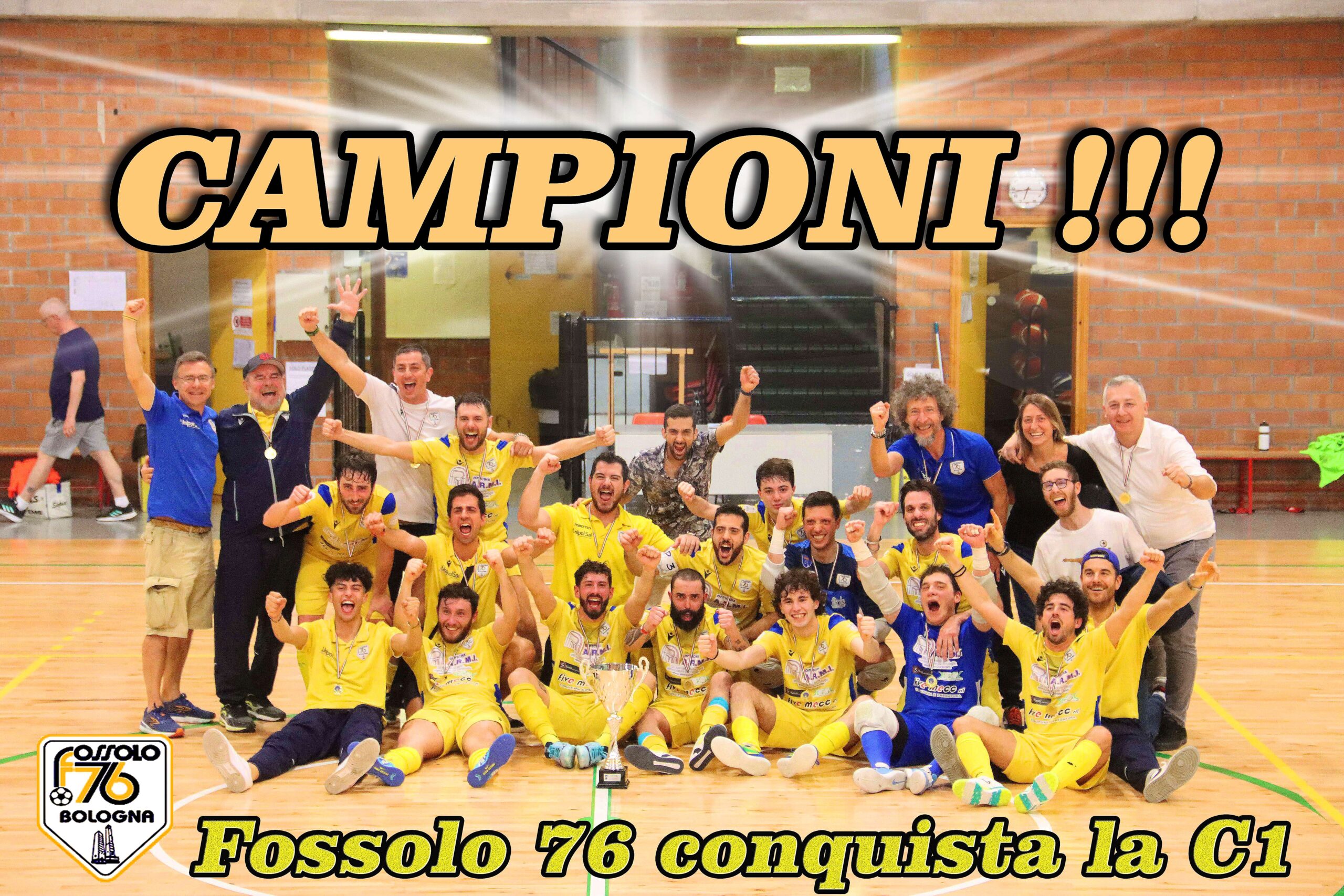Fossolo Futsal  conquista la C1!!!